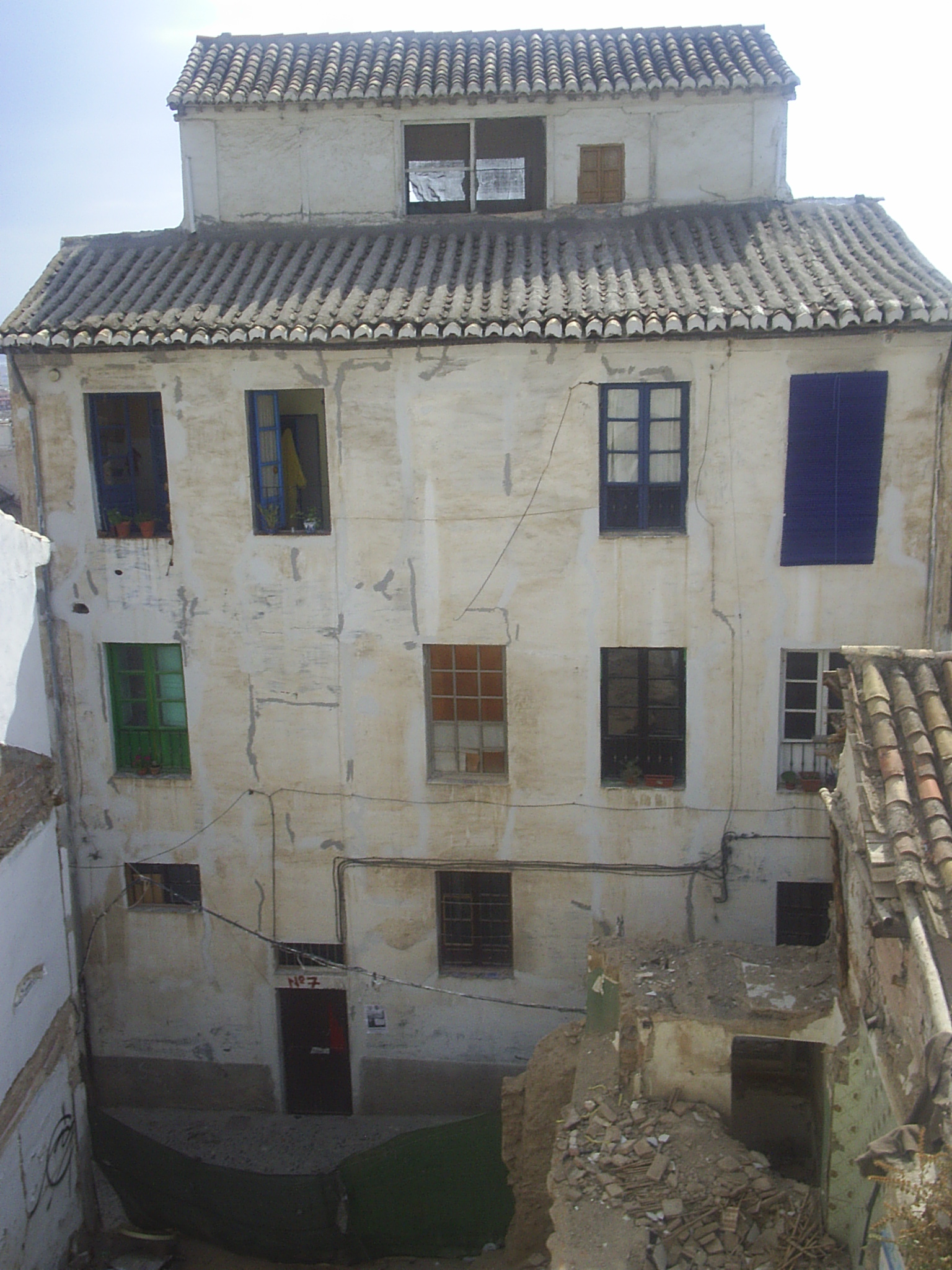 Fotogarfa de la Casa del Aire desde el Albaycn